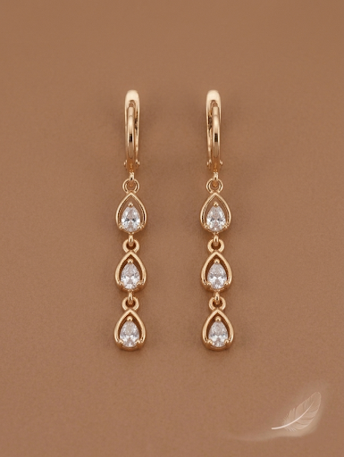 Aretes 3 gotas